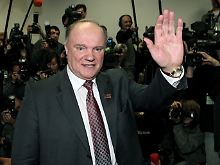 Gennadi Andrejewitsch Sjuganow, Vorsitzender der Kommunistischen Partei der Russischen Föderation (KPRF), 