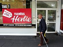 Hertie sagt Tschüss...