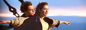 Begeisterten ein Millionenpublikum: Leonardo DiCaprio und Kate Winslet in "Titanic" von 1997.