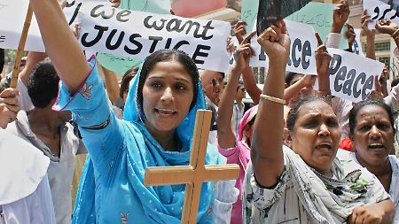 Die Christen sind in Pakistan eine Minderheit.