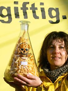 Greenpeace protestiert seit Jahren gegen Gentechnik in Lebensmitteln. 