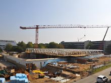 Der Bau des neuen Envihab am 27. September 2011 im Kölner Stadtteil Porz.