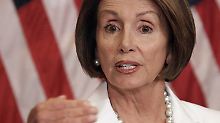 Nancy Pelosi zeigt sich optimistisch.