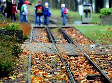 Die heile Welt der kleinen Schmalspurbahn ist zerbrochen.