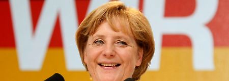 Bleibt beliebt: Bundeskanzlerin Merkel erreicht neue Spitzenwerte.