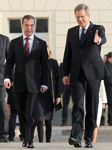 Die Eröffnung der Ostsee-Pipeline bildet den Höhepunkt der Deutschlandreise von Präsident Medwedew. 