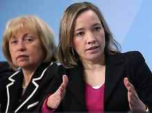 Schröder (rechts) und Böhmer bei der Vorstellung der Studie.