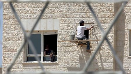 Eine israelische Siedlung im Westjordanland.