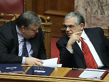Der alte Finanzminister ist der neue: Evangelos Venizelos.