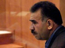 Öcalan im Mai 1999 vor einem türkischen Militärgericht.