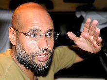 Saif al-Islam im August diesen Jahres.