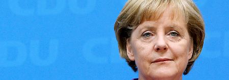 "Ich glaube", sagt Angela Merkel, "dass die CDU noch immer den Volkspartei-Charakter für sich in Anspruch nehmen kann."