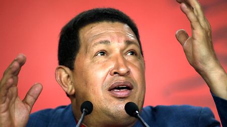 Chávez in seinem Element.