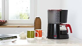 In der Glaskanne sollte Kaffee nicht länger als 30 Minuten bleiben. 