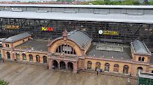 Der runderneuerte Erfurter Hauptbahnhof  ...