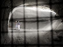 Blick in das Tunnelsystem in Asse.