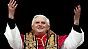 Soll den Teufel vertrieben haben: Papst Benedikt. 