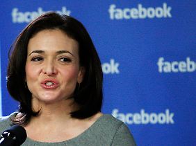 Trommelt für ihr Produkt: Sheryl Sandberg.