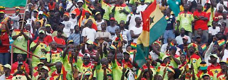 Fans während der Afrika-Meisterschaft.