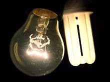 Perspektivisch wird die Energiesparlampe die Glühlampe verdrängen. 