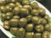 Oliven eines italienischen Bio-Produzenten.