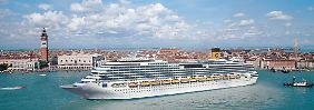 Die "Costa Fascinosa" wird das größte Kreuzfahrtschiff unter italienischer Flagge.