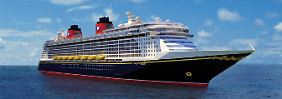 Auf der "Disney Fantasy" werden sich bis zu 4000 Urlauber tummeln - und natürlich Micky Maus & Co.