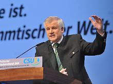 Kartet ordentlich nach: CSU-Chef Seehofer.