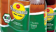 Zu große Ähnlichkeit: Bionade zwang Sinalco seine Brause von "Sinconade" in "Sinconada" umzubenennen.