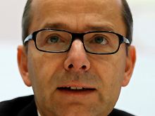 Der Kapitalmarktvorstand der KfW Bankengruppe, Günther Bräunig