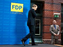 Der Abgang des Generals.