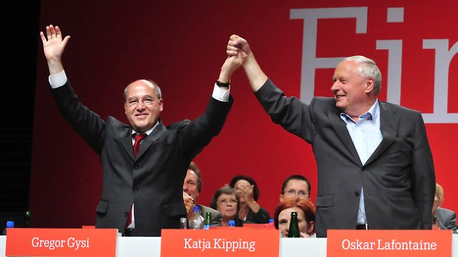 Oskar Lafontaine und Gregor Gysi: Haudegen und Seelenklempner