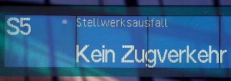 Die Berliner kennen es nicht anders: Die S-Bahn ist nicht zuverlässig.