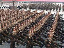 Mehr als eine Million Mann unter Waffen. 