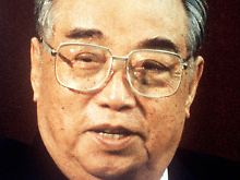 Er bleibt der Größte: Kim Il Sung.