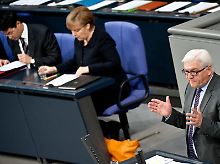 Steinmeier spricht im Bundestag.