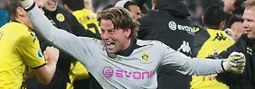 Emotionaler Ausnahmezustand: Roman Weidenfeller, Torhüter der Borussia aus Dortmund.
