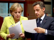 Sarkozy ist vom deutschen Wahlkampf völlig ungerührt und arbeitet weiter, als würde erst gar nicht gewählt werden. 