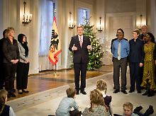 Offizielles Begleitfoto zur Weihnachtsansprache des Bundespräsidenten.