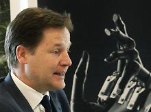 Nick Clegg hat nicht viel Positives mitzuteilen.