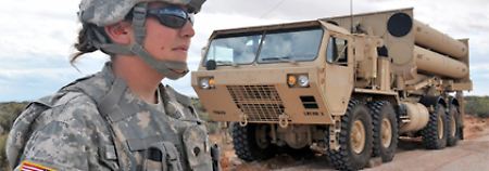 Mobile THAAD-Abschussrampe: Raketenabwehr ist ein Milliardengeschäft (PR-Foto).