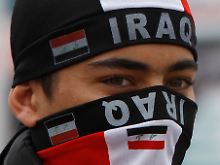 Viele Iraker feiern den Abzug der US-Soldaten.