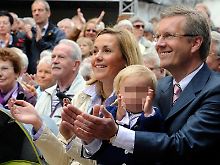 Familie Wulff am "Tag der Niedersachsen" 2010 in Celle.
