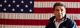 Rick Perry beliebt im Rennen nach Iowa.