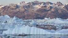 Grönlands Gletscher schmelzen ungewöhnlich schnell.