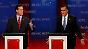 Brachte Mitt Romney (re.) in Bedrängnis: Rick Santorum.
