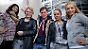Ex-Topmodel-Kandidatin Micaela Schäfer, Ramona Leiss, Rocco Stark, Kim Debkowski und Radost Bokel (von links).