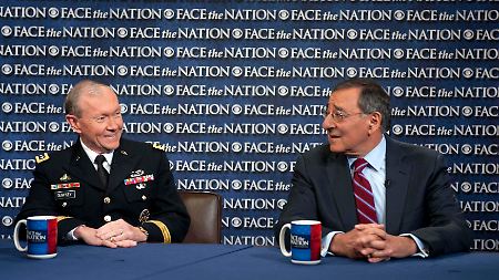 General Dempsey (links) und Verteidigungsminister Panetta.