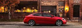 US-Amerikaner mit italienischen Genen: Der Dogde Dart (im Bild) basiert auf dem Alfa Romeo Giulietta.