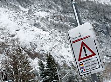 In Bayern wird vor Lawinen gewarnt.